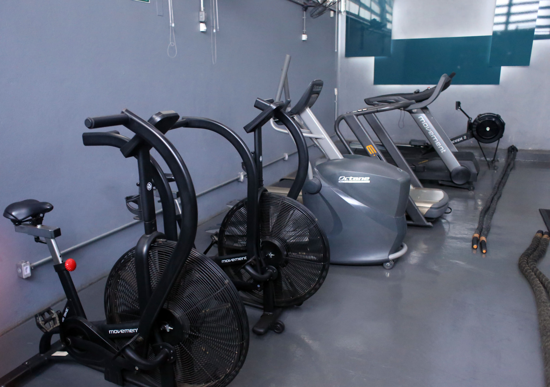 Equipamentos de cardio da Health Studio em Uberaba/MG